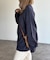 モヘア混シャギーニット