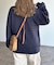 モヘア混シャギーニット