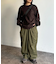 モヘア混シャギーニット