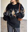 モヘア混シャギーニット