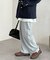 裏毛カーブスウェットパンツ