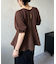 【CAPRICIEUX LE'MAGE】ペプラムスウェットプルオーバー