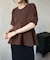 【CAPRICIEUX LE'MAGE】ペプラムスウェットプルオーバー