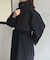 スタンドカラーロングコート