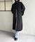 スタンドカラーロングコート