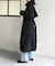 スタンドカラーロングコート