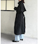 スタンドカラーロングコート