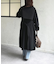スタンドカラーロングコート