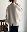 BACKスリットハイネックニットプルオーバー