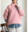 BACKスリットハイネックニットプルオーバー