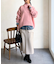BACKスリットハイネックニットプルオーバー
