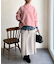 BACKスリットハイネックニットプルオーバー