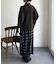 BACKスリットハイネックニットプルオーバー