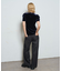 【WHO'S WHO gallery】パフスリギャザーベロアトップス