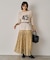 【Loungedress】ヴィンテージライクレーススカート