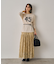 【Loungedress】ヴィンテージライクレーススカート