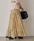 【Loungedress】ヴィンテージライクレーススカート