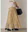 【Loungedress】ヴィンテージライクレーススカート