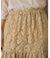【Loungedress】ヴィンテージライクレーススカート