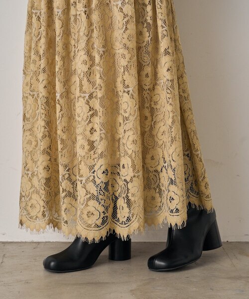 Loungedress】ヴィンテージライクレーススカート｜パルグループ