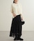 【Loungedress】ヴィンテージライクレーススカート