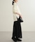 【Loungedress】ヴィンテージライクレーススカート