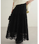 【Loungedress】ヴィンテージライクレーススカート