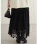 【Loungedress】ヴィンテージライクレーススカート