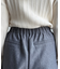 【静電気防止】サイドボタンタックパンツ