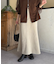FスエードIラインスカート