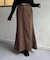 FスエードIラインスカート