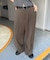 【WHO'S WHO gallery】2タックフォールスラックス
