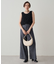 【Loungedress】チュールループニットベスト