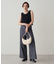 【Loungedress】チュールループニットベスト