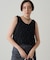 【Loungedress】チュールループニットベスト
