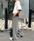 【Ciaopanic】ピグメントワッフルワイドパンツ