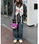 【Ciaopanic】ドロップフリルカットロゴビスチェ