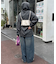 【Ciaopanic】ドロップフリルカットロゴビスチェ