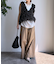 【DouDou】ループヤーンニットベスト