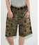 【WHO'S WHO gallery】スラッシュポケットスウェトハーフ柄パンツ