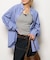 【WHO'S WHO gallery】ブロードルーズシャツ