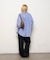 【WHO'S WHO gallery】ブロードルーズシャツ