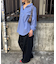 【WHO'S WHO gallery】ブロードルーズシャツ