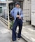 【WHO'S WHO gallery】ブロードルーズシャツ