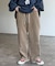 コーデュロイワイドパンツ