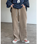 コーデュロイワイドパンツ