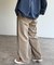 コーデュロイワイドパンツ