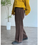 コーデュロイワイドパンツ