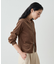 【earthy_】コットンベロアW zipカーディガン