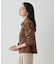 【earthy_】コットンベロアW zipカーディガン